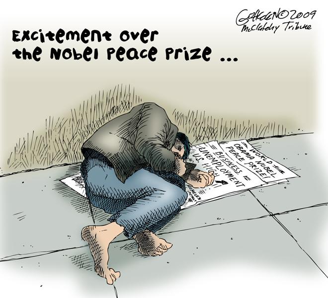 Excitement over Nobel Peace Prize