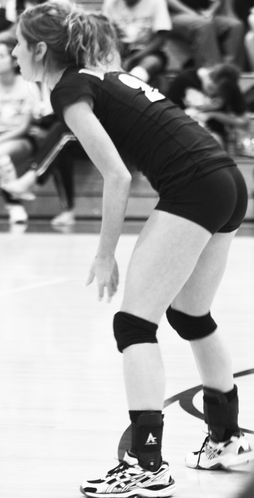 Varsity player settles in role on volleyball squad