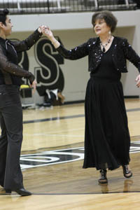 Teacher competes in Randalls version of Dancing with the Stars
