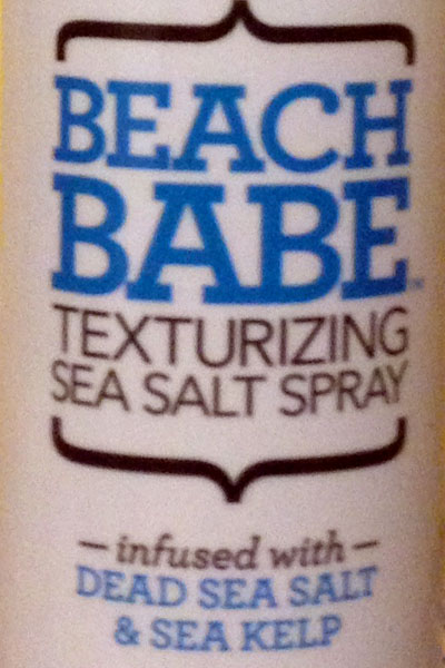 Use texturizing spray like Beach Babe by Not Your Mothers to add to your wavy look.