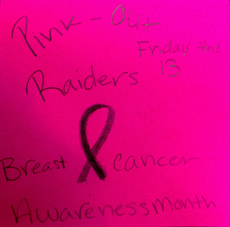 Raiders Pink Ribbon 