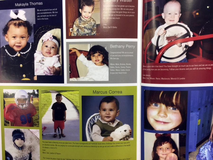 Senior baby ads for yearbook due Sept. 1