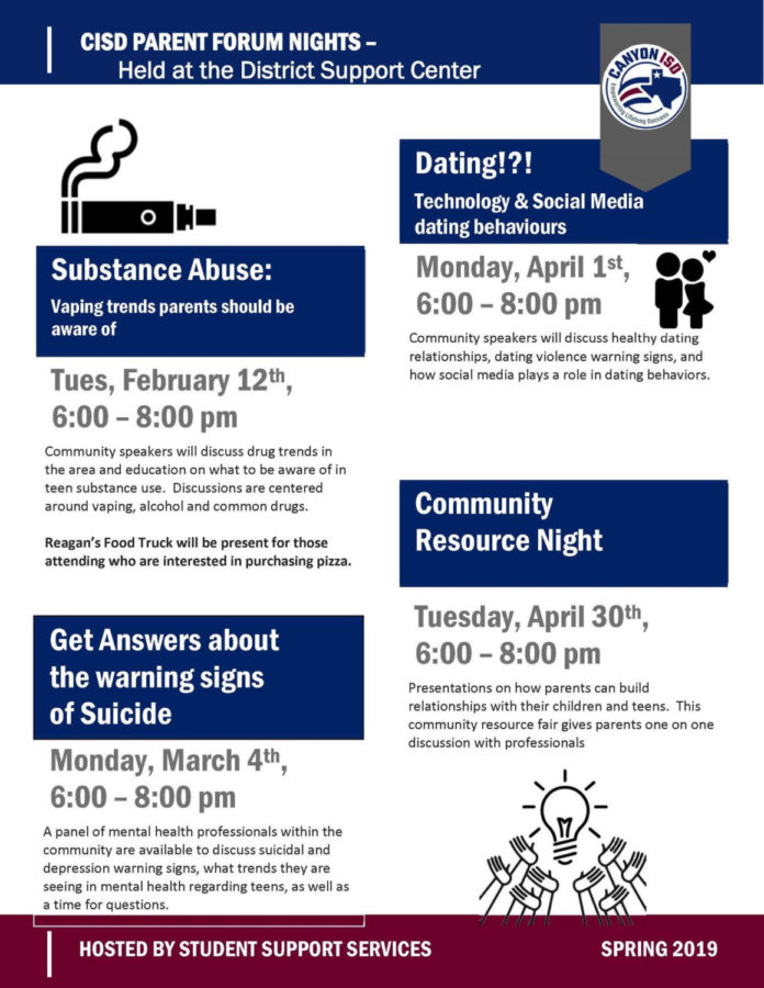 CISD+Offering+Parent+Meetings+about+Vaping%2C+Substance+Abuse%2C+Dating