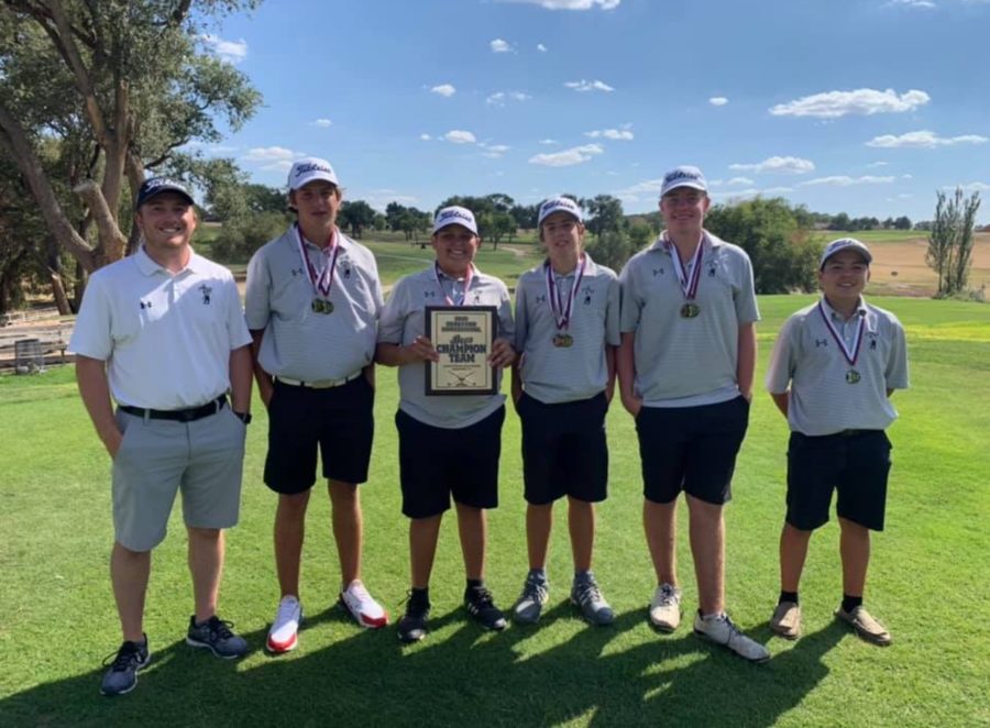 Boys Golf Team Takes First in Hereford Tournament