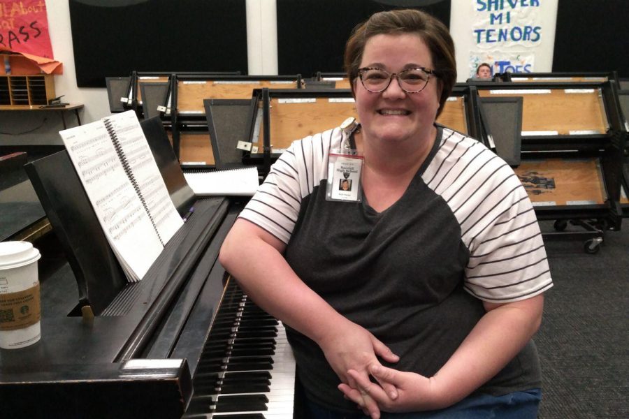 Kelli Harter joined the Randall staff this year and teaches in the west choir room. 