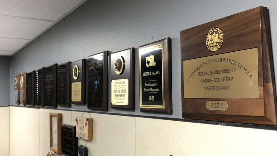 UIL+Comp.+Sci.+Award+Plaques