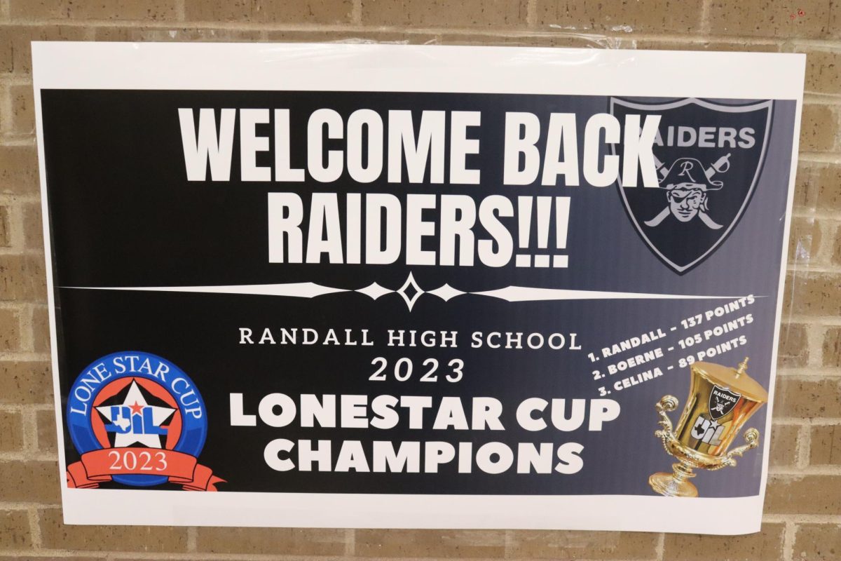 Randall High School finishes in first place in Lone Star Cup competition